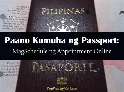 Paano Kumuha ng Passport: MagSchedule ng Iyong .
